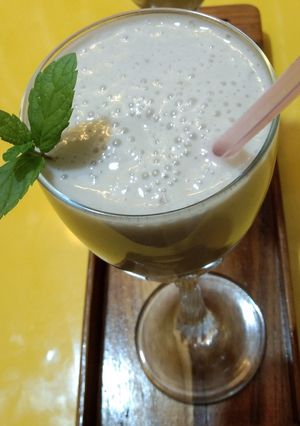 A picture of Banana Yoghurt Smoothie.