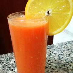 A picture of Carrot juice.