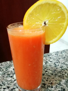 A picture of Carrot juice.