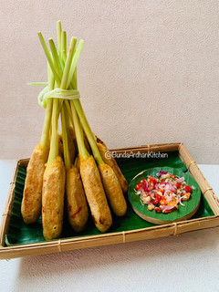 Foto resep Sate Lilit Daging Ayam Dengan Sambal Matah