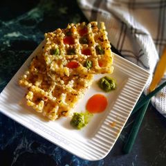 A picture of Sabudana_Waffle​ /Savourywaffles​.