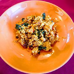 Rice and Sausage Meat Mix A picture of Rice and Sausage Meat Mix.