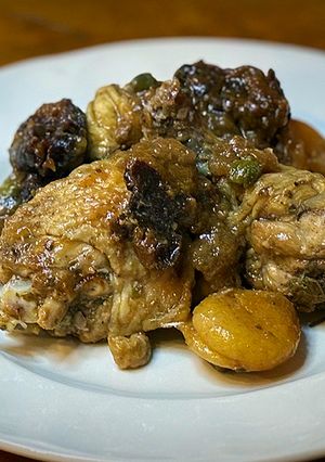 Una foto de Pollo Marbella