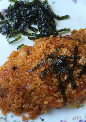 Foto resep Kang's Kitchen 2 Menu : Kimchi Bap / 김치 밥 이 피 오 씁니다