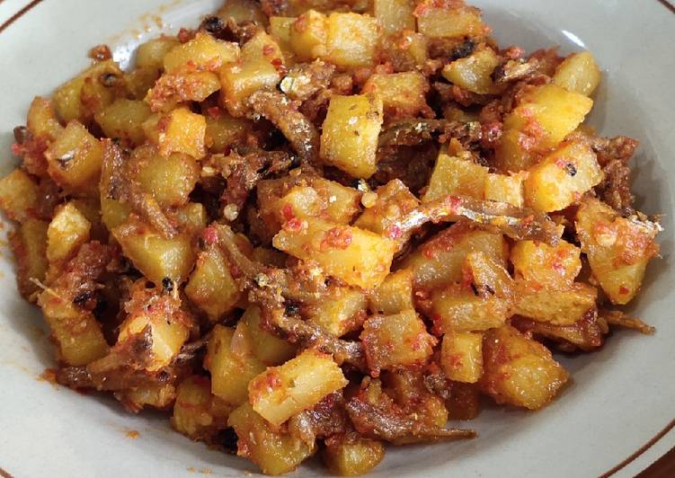 Resep Sambel goreng teri kentang #15 2020 #115 Legit dan Nikmat