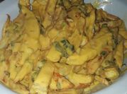 Una foto de papas con cheddar