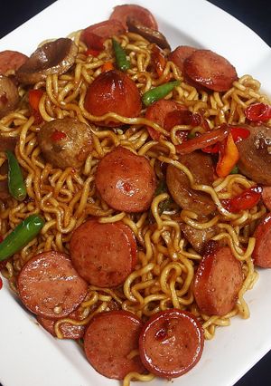 Foto resep Mie goreng pedas