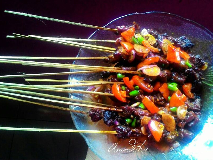 Resep: Sate bumbu kecap Yang Mudah