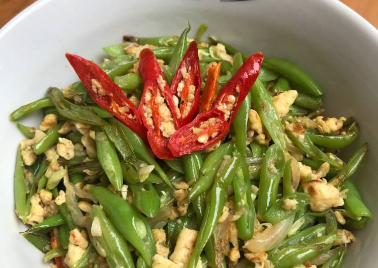 Oseng Buncis Orak Arik Telor