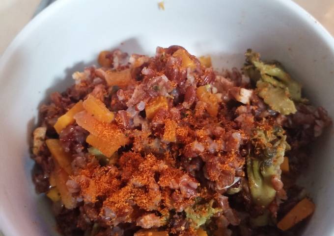 Cara Gampang Membuat Rice bowl anak kos (resep diet) Anti Gagal