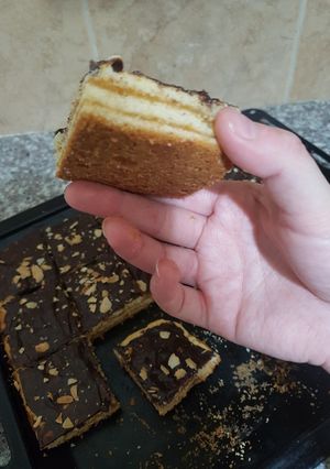 Une photo de Gâteau de trois étages