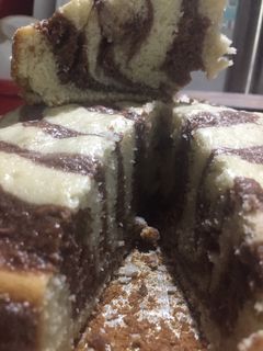 Una foto de Bizcochuelo marmolado 🥮