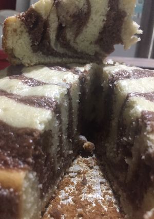 Una foto de Bizcochuelo marmolado 🥮