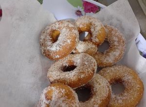 Una foto de Rosquitas con harina leudante