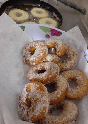 Una foto de Rosquitas con harina leudante