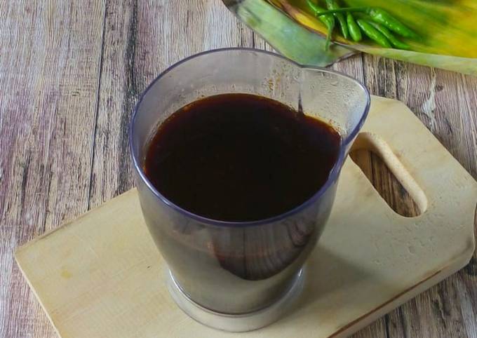 Resep Cuko Pempek/Bakwan yang Sempurna