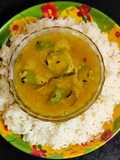 ঝিঙে দিয়ে মুগডাল(jhinge diye moong dal recipe in bengali)