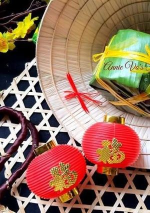 Hình của món Giò thủ.
