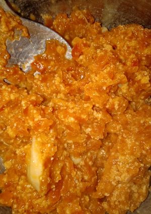 A picture of Gajar ka halwa.
