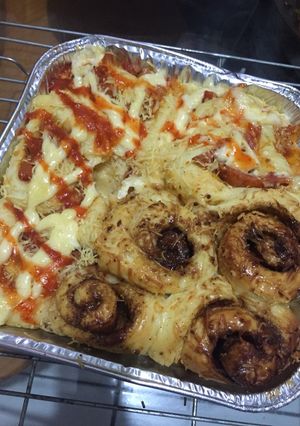 Foto resep Mix Rolls(Cinnamon Roll dan Pizza Roll)