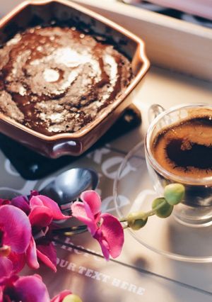 صورة لوصفة كيكه بالمكرويف وبدقيقتين