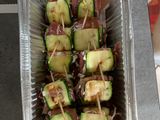 Involtini di zucchine con prosciutto crudo e robiola
