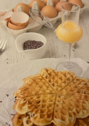 Tonka-Eierlikörwaffeln Rezepthauptbild