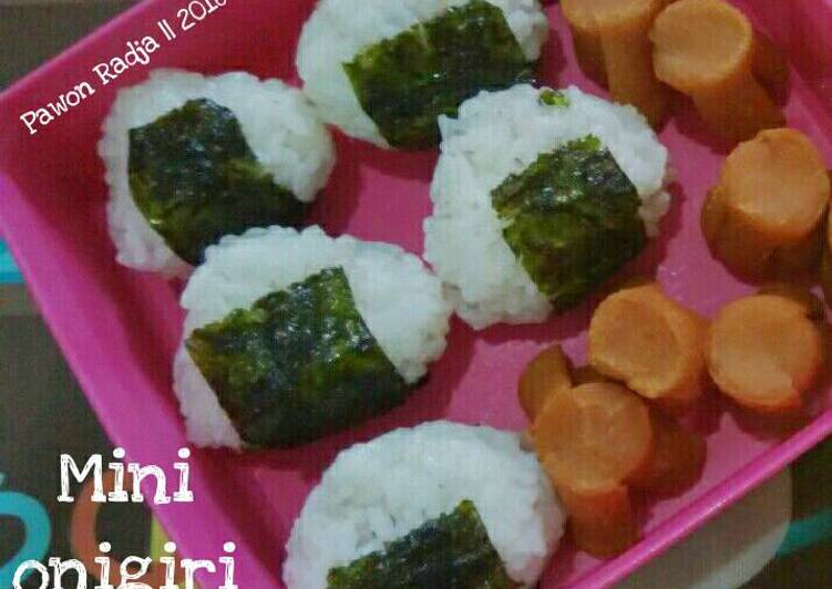 Bagaimana Membuat Mini Onigiri, Enak