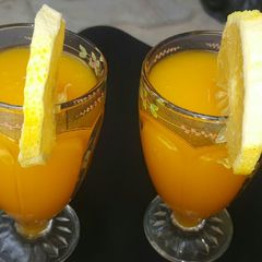 A picture of Mango juice.