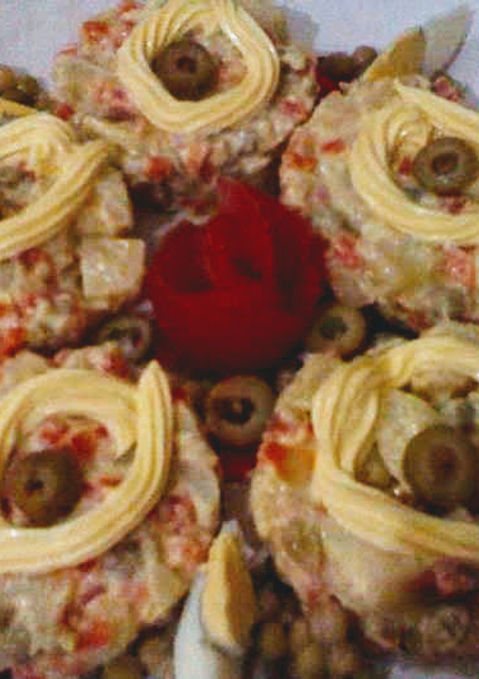 Una foto de Ensalada rusa rápida y práctica "express"