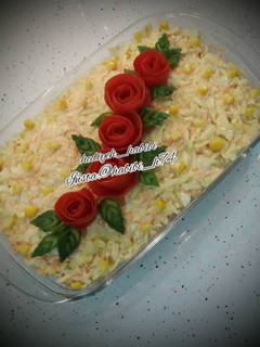 عکسی از دستور سالاد کلم (سالاد کلم و هویج) هدیه بانو