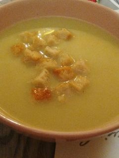 Una foto de Crema de apio