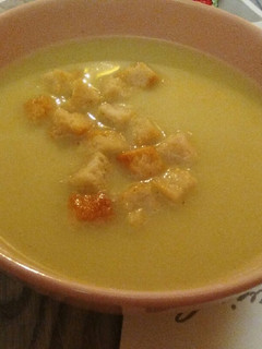 Una foto de Crema de apio
