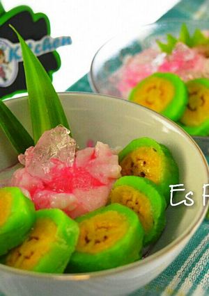 Foto resep Es Pisang Ijo