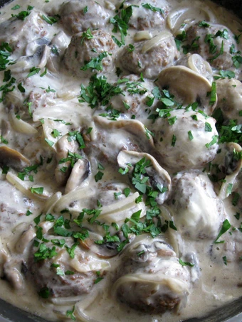 Easy Way Make Meatballs Stroganoff the Perfect So Delicious