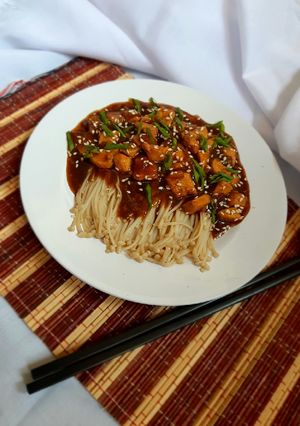 Foto resep Enoki Saus Teriyaki