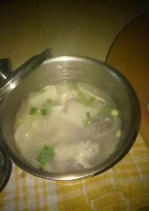 Foto resep Sup ayam bengkoang