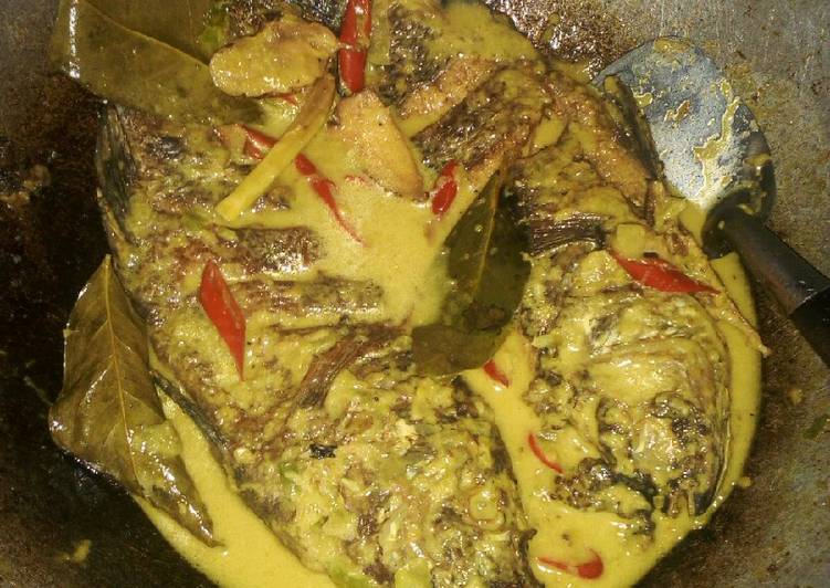 Cara mudah mengolah Ikan mujair santan, Anti Gagal