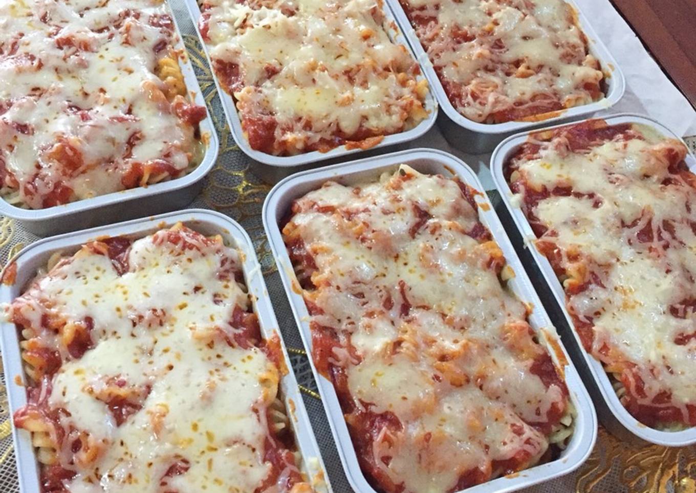 Beef Fusilli With Extra Cheese
