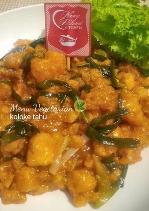 Foto resep Koloke Tahu (Menu Vegetarian)