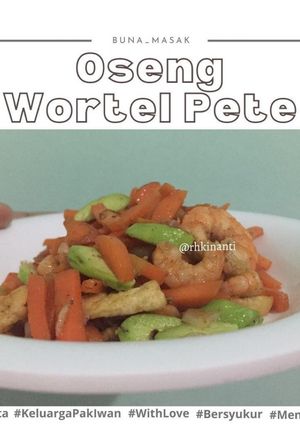 Foto resep Oseng Wortel Udang Pete