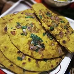 A picture of MISSI ROTI (PUNJABI STYLE).