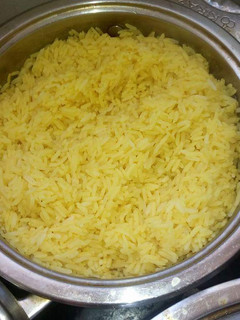 A picture of Tumeric Rice.