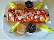 Una foto de tortilla de morcilla