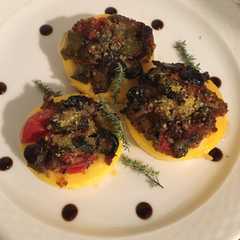 Foto di Polentine con ratatouille gratinate