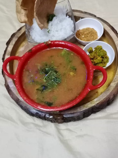 A picture of Kalyan Rasam.