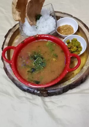 A picture of Kalyan Rasam.