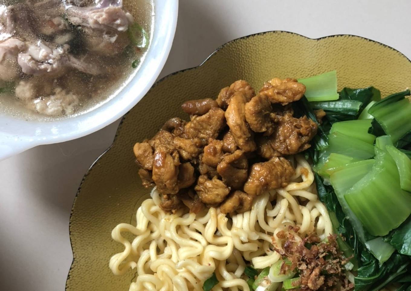 Mie Ayam Ekonomis Ala #Anakkost (Mi Telur)