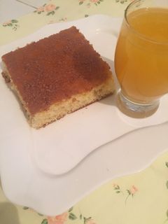 صورة لوصفة كيكة بالمعجون طعمها ولا اروع