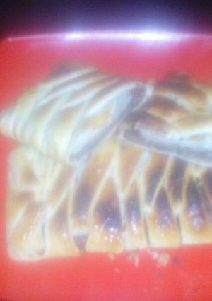 Una foto de Trenza con corazón de chocolate